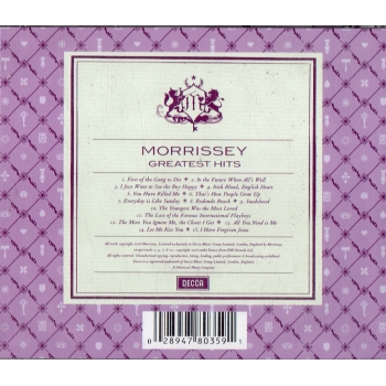 Morrissey Greatest Hits CD