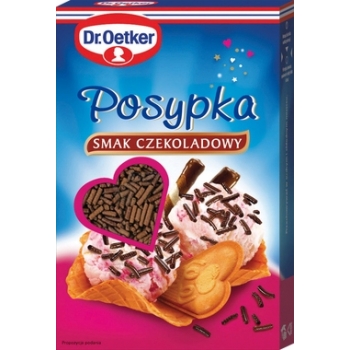 Dr. Oetker Posypka czekoladowa dekoracyjna 80 g