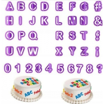 FOREMKI WYCISKACZ WYKRAWACZ alfabet literki cyfry