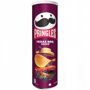 Chipsy PRINGLES Texas BBQ Sauce 185 g z NIEMIEC