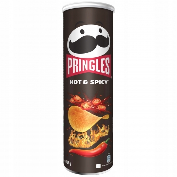PRINGLES Hot and Spicy Ostre Chipsy 185g z NIEMIEC